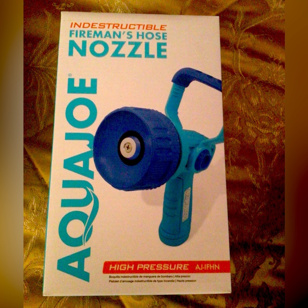 Fireman’s zHose Nozzle High Pressure Aqua Joe ( AJ -lFHN)